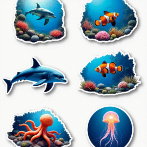 Animals & Wildlife - Sticker Sheet v3